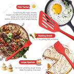 HaWare 11 PCS Silicone Cooking Utensils Set, Heat Resistant Kitchen Utensils - Image 6