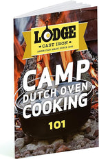 Lodge 8 Quart Pre-Seasoned Cast Iron Camp Dutch Oven - Image 3