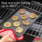GoodCook PRO Medium Baking Sheet Pan Nonstick Warp & Scratch-Resistant - Image 4