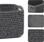MiniArk Small Storage Baskets for Organizing | Closet Organizer Bins | Shelf - Image 2