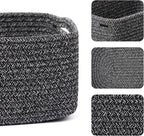 MiniArk Small Storage Baskets for Organizing | Closet Organizer Bins | Shelf - Image 2