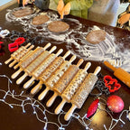 SUNFLOWER FIELD Embossed Rolling Pin - Image 4
