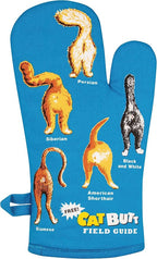 Blue Q Cat Butt Funny Oven Mitts - Image 2
