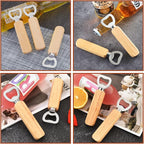 20 Pcs Wooden Bottle Opener Bulk Wooden Beer Opener Engravable DIY Bottle Opener - Image 5