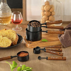 8PCS Measuring Cups and Spoons Set, DV Stainless Steel Measuring Cups - Image 8