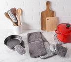 DII Basic Terry Collection Quilted 100% Cotton, Pan Handle, 3 Piece - Image 7