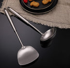 FJNATINH Wok Spatula and Soup Ladle Set - Image 3
