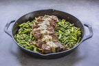 Lodge Seasoned Cast Iron Dual Handle Pan - Image 5