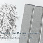 2pcs Stone Dish Drying Mat for Kitchen Counter, Quick-Dry Diatomaceous Earth - Image 3