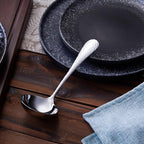 KEAWELL Premium 7.3" Hammered Gravy Ladle – 18/10 Stainless Steel – Exquisite - Image 6