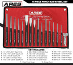 ARES 50005-16-Piece Punch and Chisel Set - Image 2