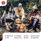Victoria 4-Inch Cast Iron Skillet, Pre-Seasoned Cast Iron Frying Pan - Image 3