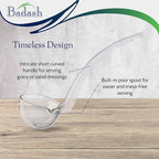 Badash 6" Small Glass Gravy Ladle, Artisan Heritage Quality Mouth-Blown - Image 3