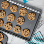 Wilton Silver 2- Piece Non-Stick Baking Sheet Set, Cold-Rolled Steel Bakeware - Image 3