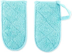 DII Basic Terry Collection Quilted 100% Cotton, Pan Handle, 3 Piece - Image 2