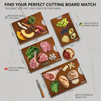 Brosisincorp Real Solid Sapele Cutting Board One Piece No Glue Non Toxic All - Image 4