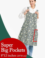Cozy Adjustable Cross Back Aprons - Image 2