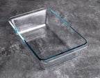 Deep Clear Glass Baking Dish, Rectangular Tempered Glass Baking Pan, The Larger - Image 4