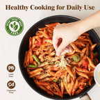 SENSARTE 20Pcs Nonstick Pots and Pans Set, Healthy Kitchen Cooking Set - Image 5