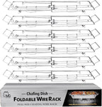 Foldable Chafing Wire Rack Buffet Stand - Image 7