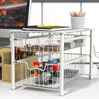 Simple Houseware Stackable Sliding Basket Organizer Drawer - Image 2