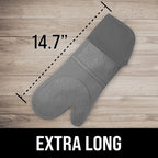 BPA-Free Soft Silicone Oven Mitts - Image 2