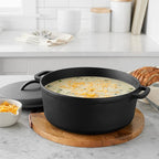 Amazon Basics Pre-Seasoned Cast Iron Dutch Oven Pot - Image 5