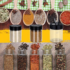 50 Pack 6 oz Plastic Spice Jars - Image 7