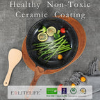 ESLITE LIFE Nonstick Ceramic Frying Pan Skillet - Image 3