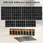 EDELHAUS® Square Spice Jars - Image 7