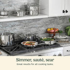 Cuisinart 17-Piece Stainless Steel Cookware Set, Chef's Classic Steel Collection - Image 5