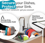 Better Houseware Over Sink Dish Drying Rack Space-Saving Dish Rack - Image 3