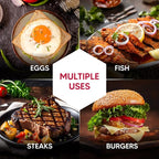 HIC Kitchen Perforated Burger Turner - Image 2