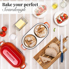 Dutch Oven For Sourdough Bread Baking – Enamelled Cast Iron Bread Loaf Pot – - Image 7