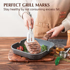 SENSARTE Nonstick Grill Pan for Stove Tops, Versatile Griddle - Image 3
