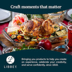 Libbey Baker's Basics 3-Piece Rectangular Glass Casserole Baking Dish Set - Image 6