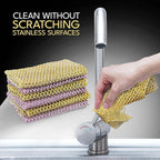 Heavy Duty Dish Scrubbers, Non-Scratch Scouring Pads - Image 8