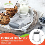 Spring Chef Medium Size Gray Dough Blender - Image 2