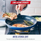 Blue Diamond 10" Nonstick Frying Pan Skillet, Diamond Infused PFAS & PTFE-Free - Image 5