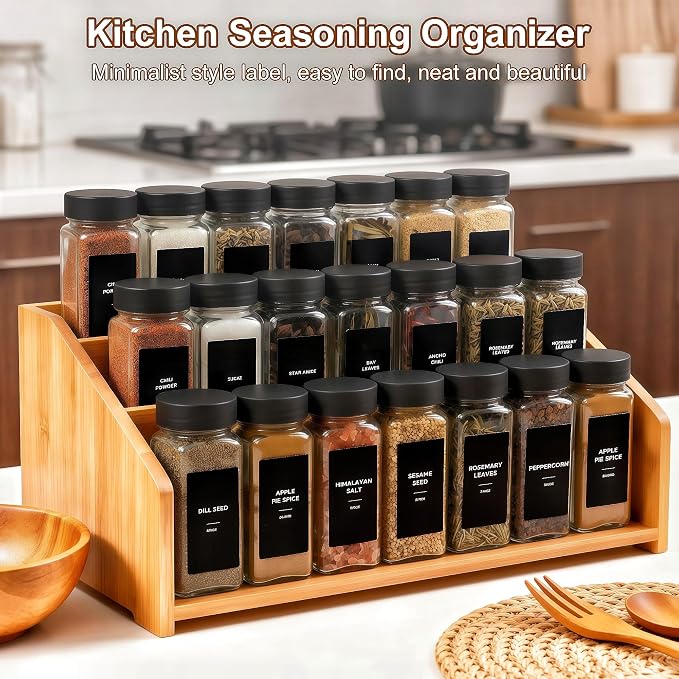 36Pcs Spice Jars Containers - Image 2