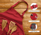 Utopia Kitchen 2 Pack Bib Apron, Adjustable - Image 4
