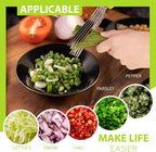 Herb Scissors with 5 Blades & Cleaning Kit, Stainless Steel Kitchen Shears - Image 2