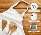 Utopia Kitchen 2 Pack Bib Apron, Adjustable - Image 4