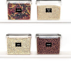 Vtopmart Food Storage Containers 3.3 quart / 3.6L, 4 Pieces BPA Free Plastic - Image 4