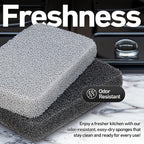 Casanero 6 Pack Silicone Dish Sponges, Heavy Duty Non Scratch Sponges - Image 5