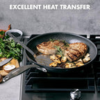 GreenPan Canterbury 10 Piece Cookware Pot and Pans Set, Hard Anodized PFAS-Free - Image 5