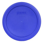Pyrex 7201-PC 4-Cup Cadet Blue Food Storage Replacement Lid by Pyrex