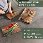 WALDWERK Cutting Board Set out of Solid Acacia Wood - Image 3