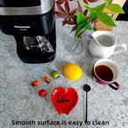 Heart-shaped Coffee Spoon Rest, Mini Coffee Spoon Holder, Small Ceramic Spoon - Image 5
