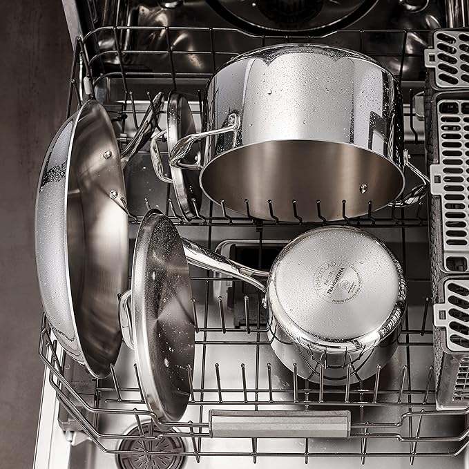 Tramontina Signature Tri-Ply Clad Stainless Steel 2-Quart Sauce Pan - Image 7